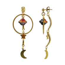 Load image into Gallery viewer, ORBIT Front &amp; Back Earrings
